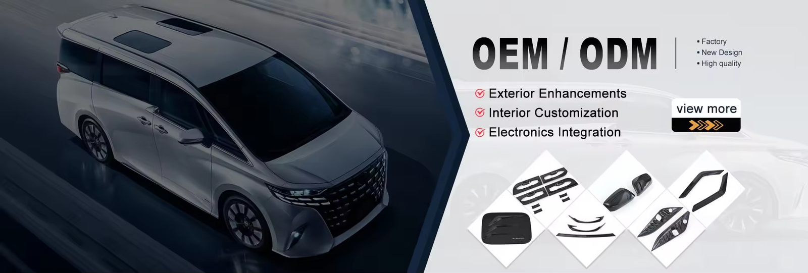 Peças para carroceria de automóveis para Benz
