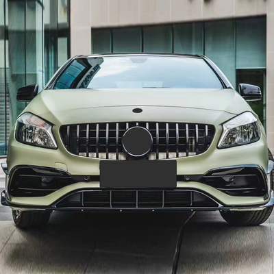 Moderno estilo de design de luxo para BENZ A classe Kit corpo fornecimento A45 AMG Grille bumper traseiro