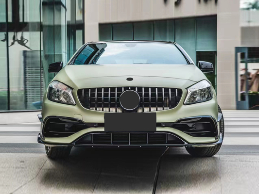 Moderno estilo de design de luxo para BENZ A classe Kit corpo fornecimento A45 AMG Grille bumper traseiro