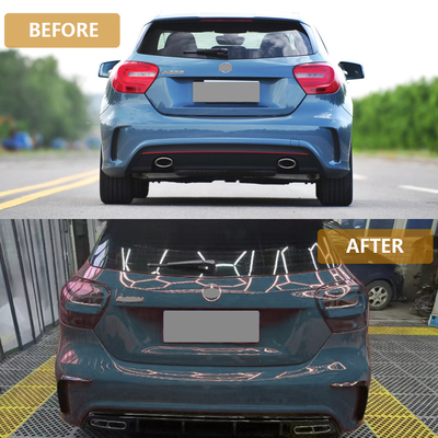 Parafuso traseiro estilo design de luxo Morden para Benz A 13-18 W176-A45 AMG GT / GT S C190
