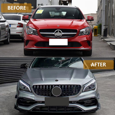 CLA W117 2013-2019 Car Body Kit Acessórios Facelift para Mercedes Benz Set de caixa frontal