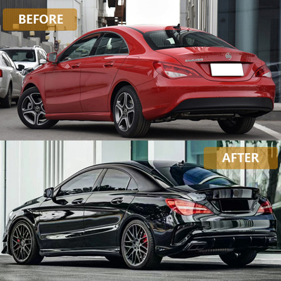 Spoiler traseiro 2013-2019 Para Mercedes-Benz CLA W117 Spoiler de carro Benz Acessórios Bodykit
