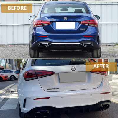 Atualize seu Mercedes Benz A-CLASS W177 2019-2024 com personalização de estilo AMG-A45