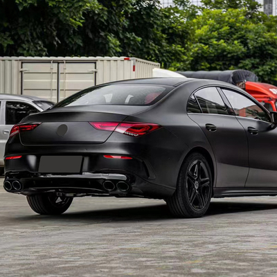 Mercedes Benz CLA W118 Para-choque traseiro e lábio difusor com escape de garganta Outras partes do corpo