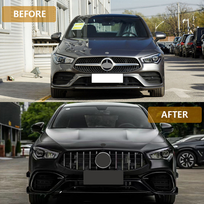 Mercedes-Benz W118 CLA GT Style Kit de carroceria 2020-2024 Grelha de pára-choque frontal modificada
