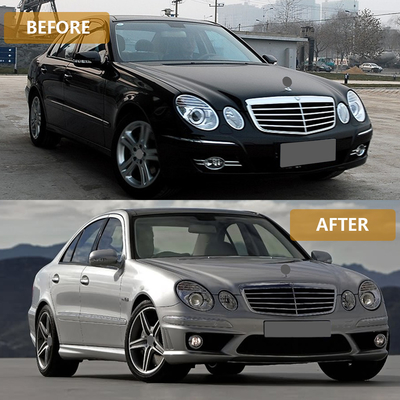 Personalize o seu Mercedes Benz Classe E W211 2004-2008 com o nosso kit de carroceria de luxo Morden