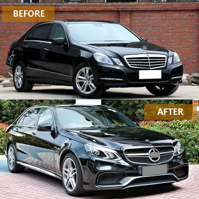 Transforme o seu E-CLASS W212 14-15 com AMG Wide Body Benz Body Kits Front Rear Bumper