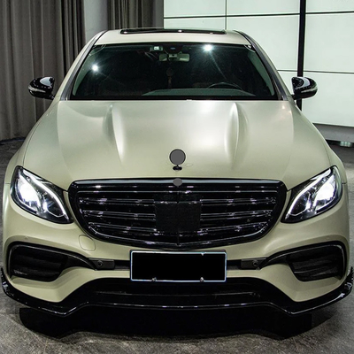 Lípido dianteiro para Mercedes-Benz Classe E W213/C238-E63 2016-2020 Logotipo AMG Personalizado aceito