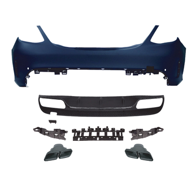 Mercedes-Benz Classe C W205 Bumper traseiro Upgrade Diffuser traseiro