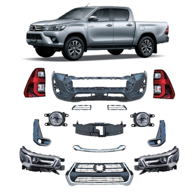Logotipo personalizado aceito Atualize o seu Toyota Hilux Revo com o nosso kit de carroceria 2016-2020
