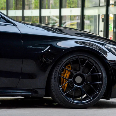 100% testado kits de carroceria para 2015-2018 GT Fender Upgrade em Benz Classe C W205 Steel