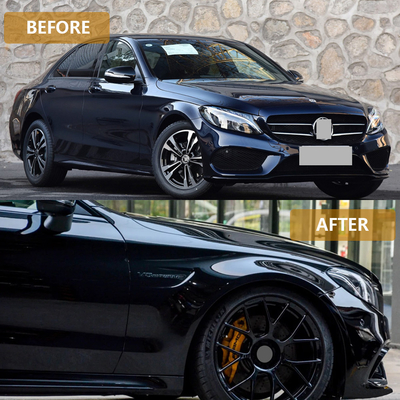 100% testado kits de carroceria para 2015-2018 GT Fender Upgrade em Benz Classe C W205 Steel