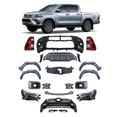 Automóvel com 2021 HILUX ROCCO Tipo Body Kit em estilo de design de negócios / luxo