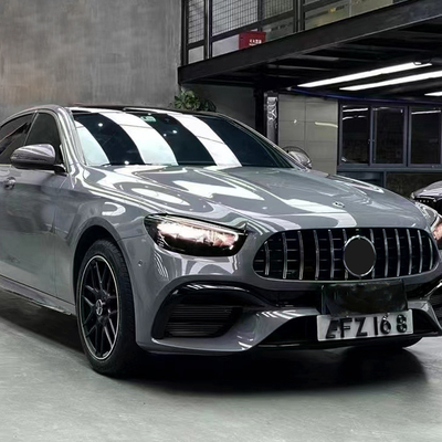 E-Class W213 2016- AMG 21-23 Body Kit Car bumpers Front Lip Rear Diffuser Exhaust Tips Saias laterais para Benz