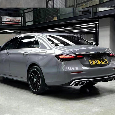 E-Class W213 2016- AMG 21-23 Body Kit Car bumpers Front Lip Rear Diffuser Exhaust Tips Saias laterais para Benz