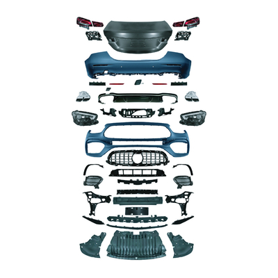 E-Class W213 2016- AMG 21-23 Body Kit Car bumpers Front Lip Rear Diffuser Exhaust Tips Saias laterais para Benz
