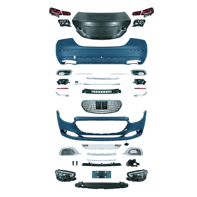 Kit de carroceria de carroceria adequado para Mercedes-Benz classe E W213 2016-2020 Frente e traseiro pára-choque Assy