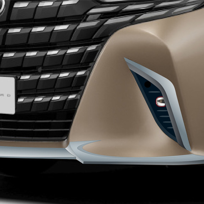 18-24 8a geração Toyota Camry Front Lip Bumper Rear Bumper Decorative Strip Ângulo Proteção Strip