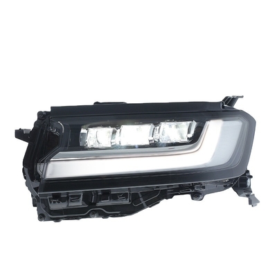 100% testado auto farol Farol de cabeça de carro Luz para TOYOTA Land Cruiser 2022-2024 ABS Plástico