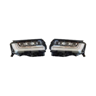 100% testado auto farol Farol de cabeça de carro Luz para TOYOTA Land Cruiser 2022-2024 ABS Plástico