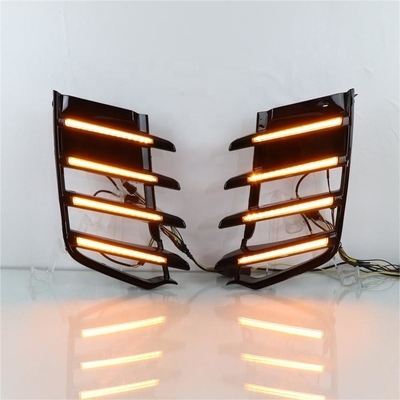 Cobertura de lâmpada de nevoeiro ABS LED avançada para Toyota Land Cruiser LC300 2022 2023