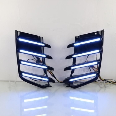 Cobertura de lâmpada de nevoeiro ABS LED avançada para Toyota Land Cruiser LC300 2022 2023
