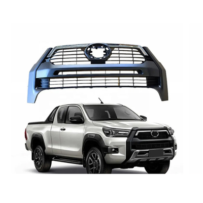 Instalação de automóveis Toyota Hilux Rocco 2021 Grelha de pára-choque dianteira para peças de automóveis de pick-up