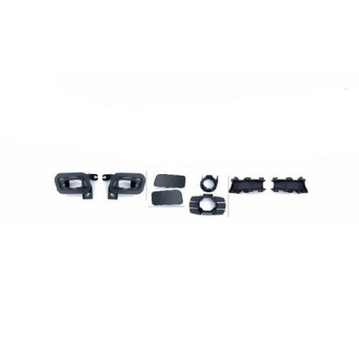 Car Fitment Toyota Land Cruiser LC300 2022 Upgrade do pára-choques frontal com ABS colorido
