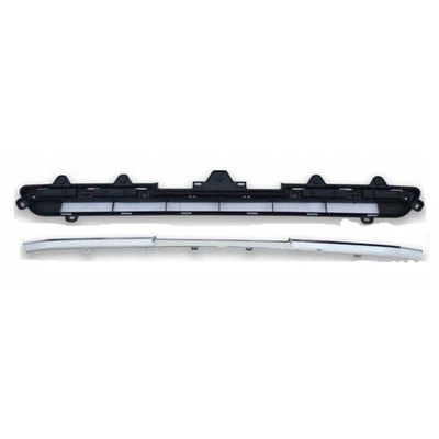 Bumper frontal cromo para LC300 2022 tela do corpo inferior brilho bumper retrofit / upgrade
