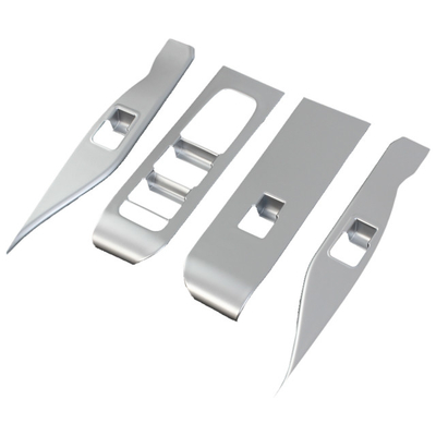Revestimentos decorativos do painel do botão de elevação da janela do carro para Toyota Alphard Vellfire 2024