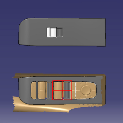 Revestimentos decorativos do painel do botão de elevação da janela do carro para Toyota Alphard Vellfire 2024