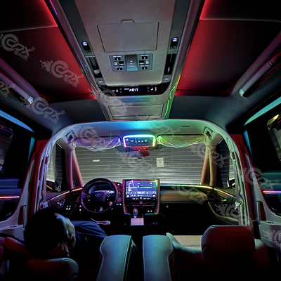 Módulo de iluminação ambiente do interior do carro Alphard da Toyota com logotipo personalizado aceito