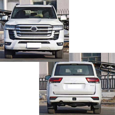 2023 Toyota Land Cruiser LC300 Bumper traseiro debaixo do corpo com cor LC300 e montagem de carro
