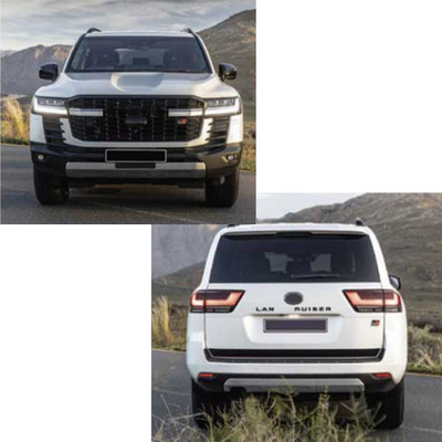 2023 Toyota Land Cruiser LC300 Bumper traseiro debaixo do corpo com cor LC300 e montagem de carro