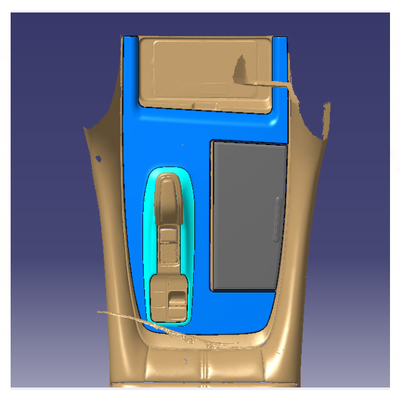 2024 Toyota Alphard Carbon Fiber Gear Shift Panel O Último Acessório Interior do Carro