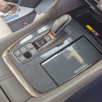 2024 Toyota Alphard Carbon Fiber Gear Shift Panel O Último Acessório Interior do Carro