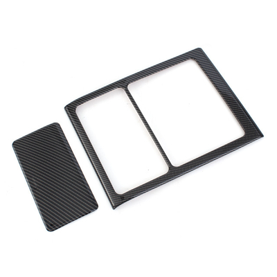 Toyota Tacoma 2024 2025 Car Interior ABS Fibra de Carbono Preto cabeça luz interruptor botão tapa Trim 1pcs