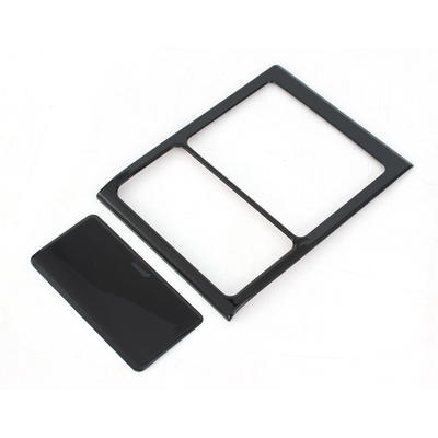 Toyota Tacoma 2024 2025 Car Interior ABS Fibra de Carbono Preto cabeça luz interruptor botão tapa Trim 1pcs