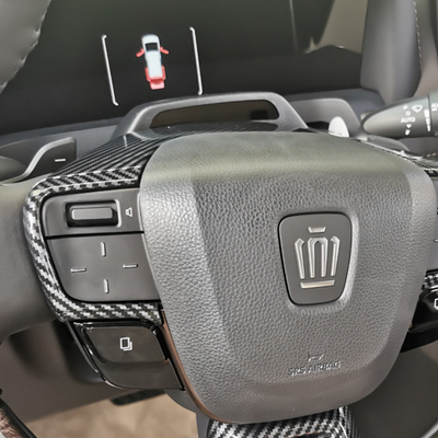 Decoração Estilo de Design Volante de fibra de carbono Decoração para Toyota Alphard 2024
