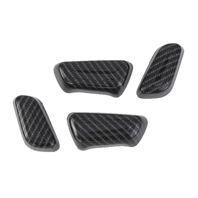 Estilo interior de fibra de carbono para Toyota Alphard Vellfire2024 Switch de ajuste de assento