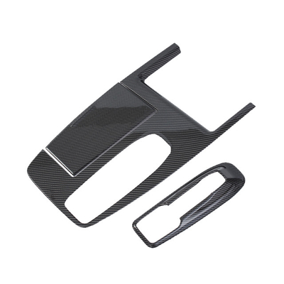 ABS Estrutura de engrenagem de direita do motor OEM Adequado para Toyota Alphard 2024 Cobertura decorativa do painel de mudança de fibra de carbono