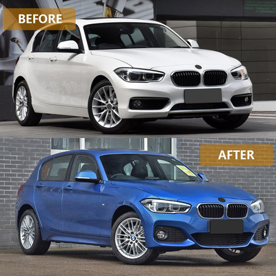 BMW Série 1 F20 15-18 MT Modelo de atualização Fenders de saia lateral para 2010- Car Fitment