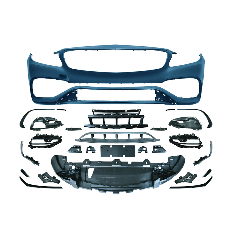 Moderno estilo de design de luxo para BENZ A classe Kit corpo fornecimento A45 AMG Grille bumper traseiro