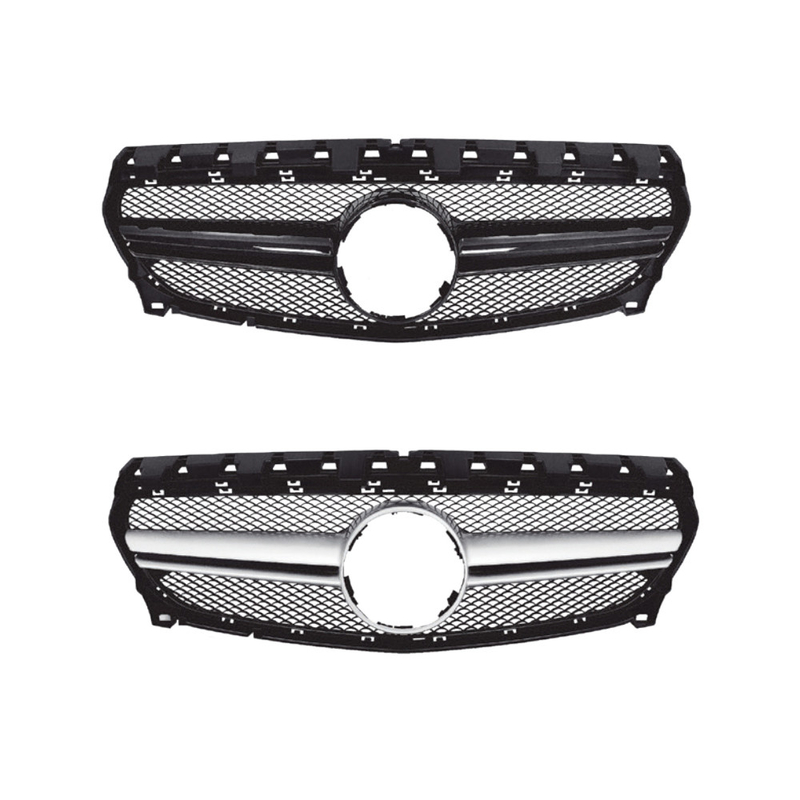 Kit de carroceria de carro para Mercedes-Benz CLA W117 2013-2019 Grelha de pára-choque dianteira em estilo AMG45