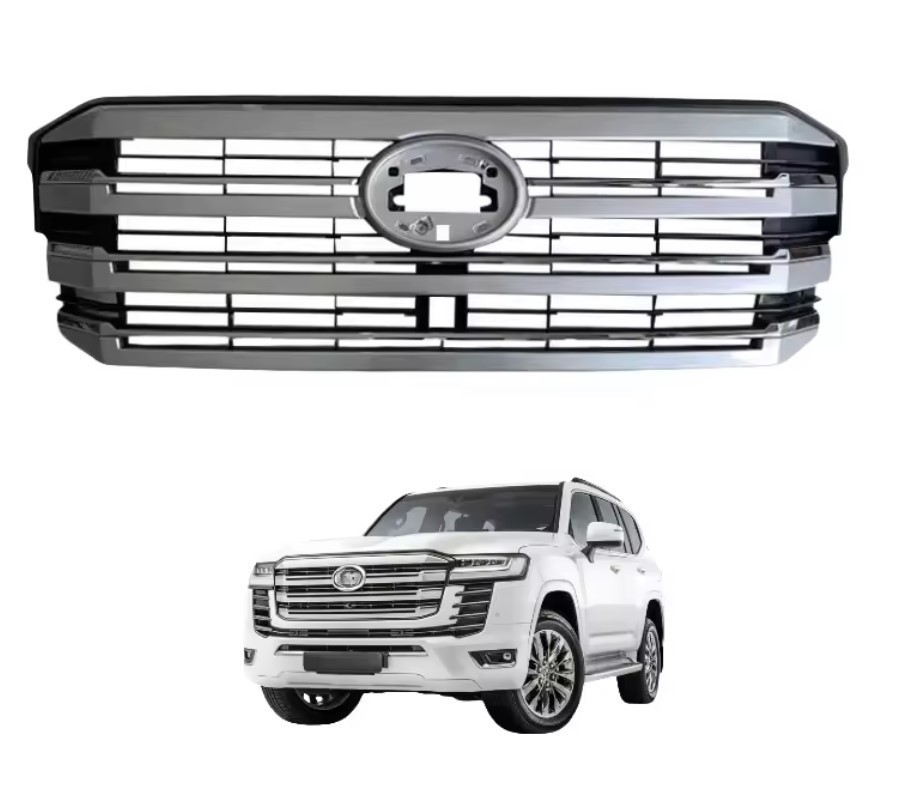 Grelha frontal do carro 4x4 ABS plástico para Toyota LC300 2021 OEM MODELO Proteção de decoração