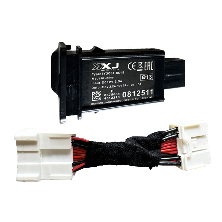 Elf Wilfa 30 Série Centro de Conversão PD/USB Carregador para ALPHARD/VELLFIRE 2018-