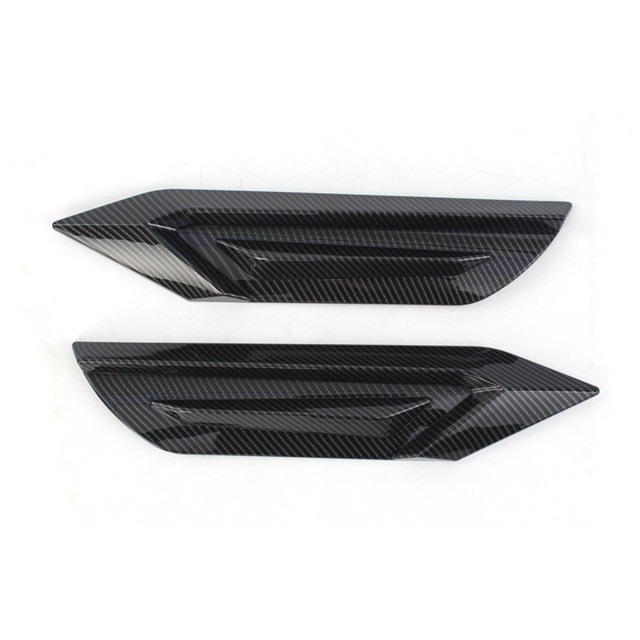 Acessórios externos revestidos com cromo ABS prateado/preto para porta de porta Toyota Alphard2024