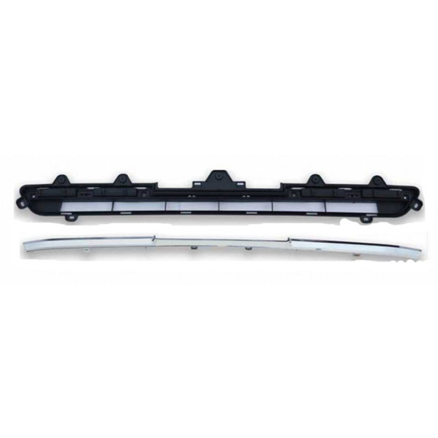 Bumper frontal cromo para LC300 2022 tela do corpo inferior brilho bumper retrofit / upgrade