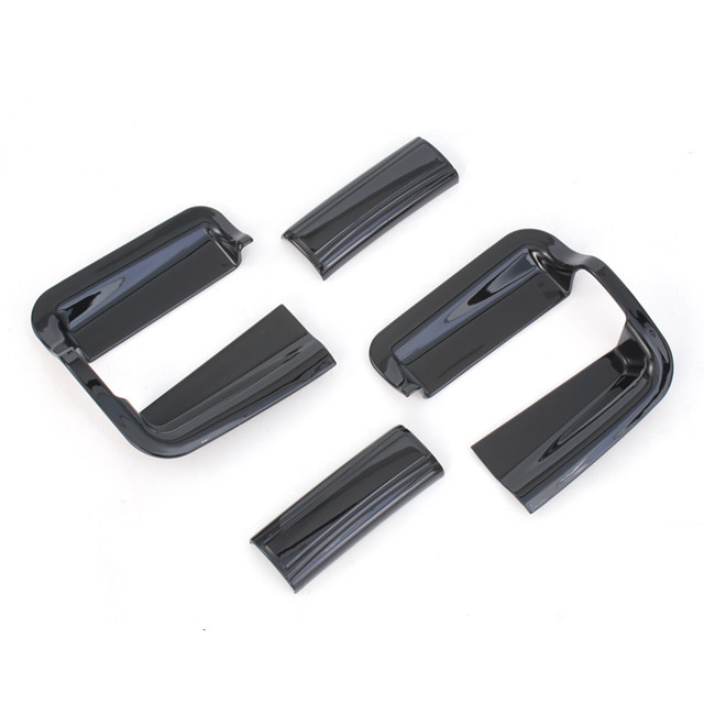 Decoração de alça interna de fibra de carbono para Toyota Alphard 2024