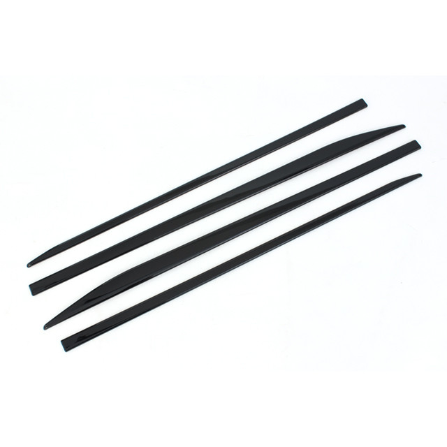 Outros modelos de automóveis Faixa de borda da porta do carro OEM 4PCS ABS Moulding Door Trim para Toyot